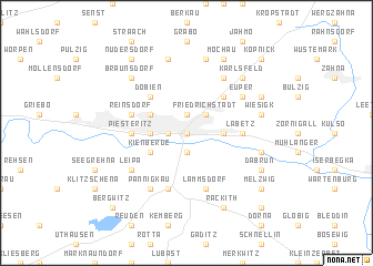 map of Lutherstadt Wittenberg